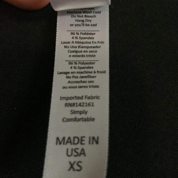 EUC Short Sleeves Black Tee - Picture 3 of 3